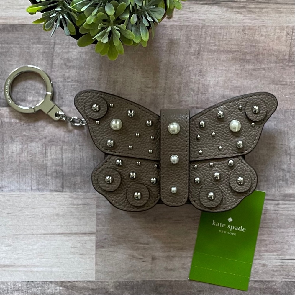 Kate Spade Butterfly Card Case & Keychain ⭐️NWT⭐️